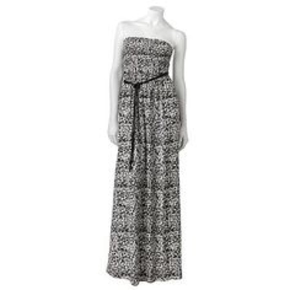 Mudd Dresses & Skirts - Mudd stretchy tube top long dress medium